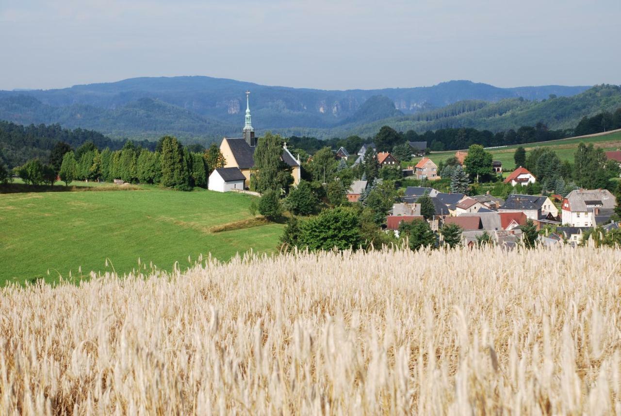 Ferienoase Hinterhermsdorf Eksteriør bilde